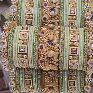 beautiful bride bangles set